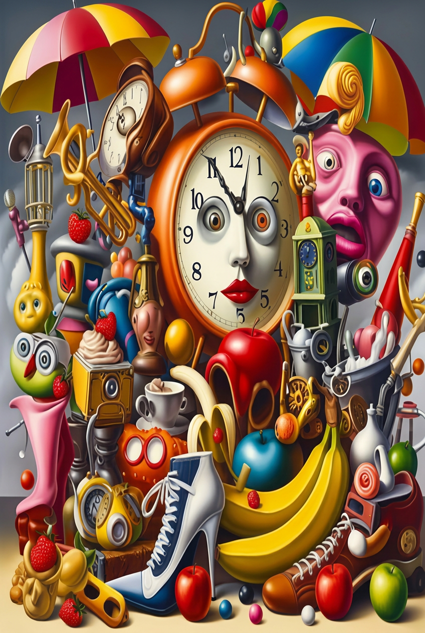 Reloj surrealista
